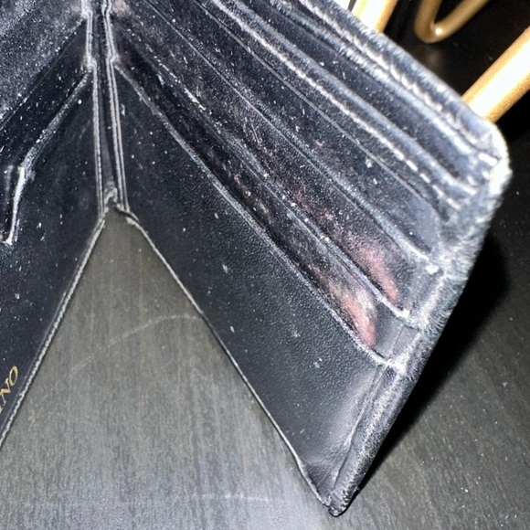 Valentino Black Leather Wallet - Picture 8 of 9